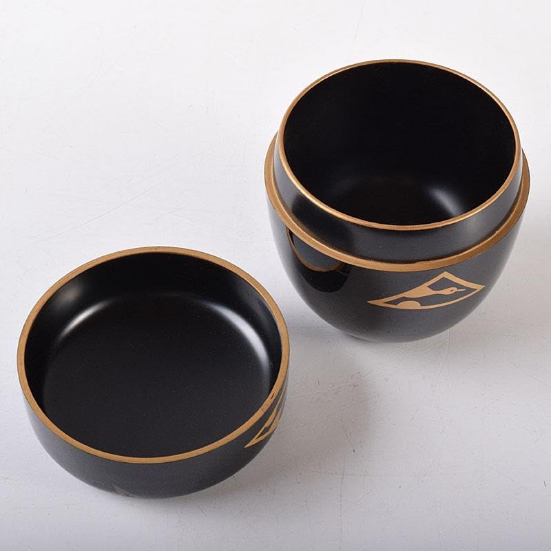 Amazon.co.jp: 茶道具 漆匠 遠山哲山作 鱗鶴蒔絵 利休棗 共箱 V 7319